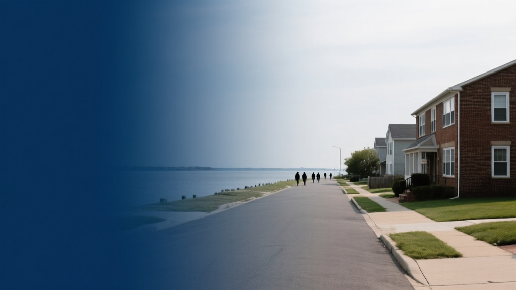 Rockville Centre condo complex with flood prevention measures - affordable insurance solutions