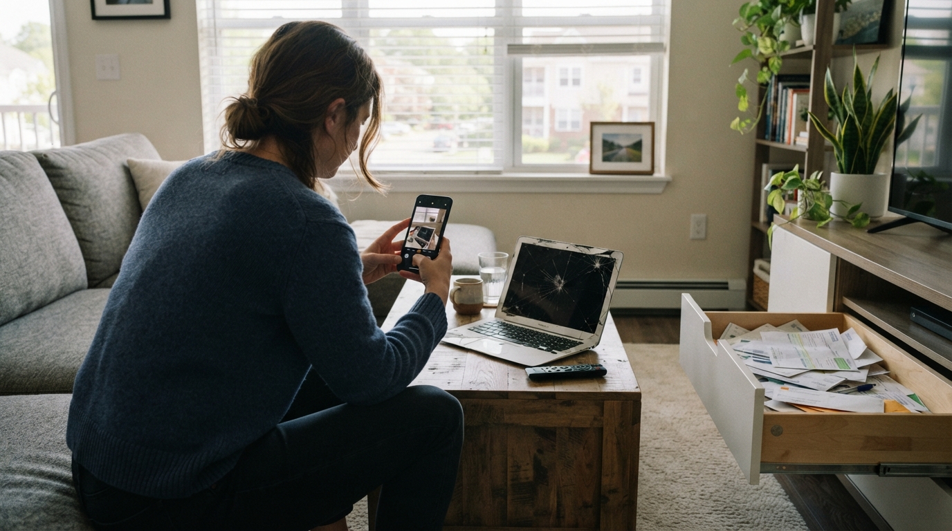 Claim process timeline for Plainview condo personal property insurance
