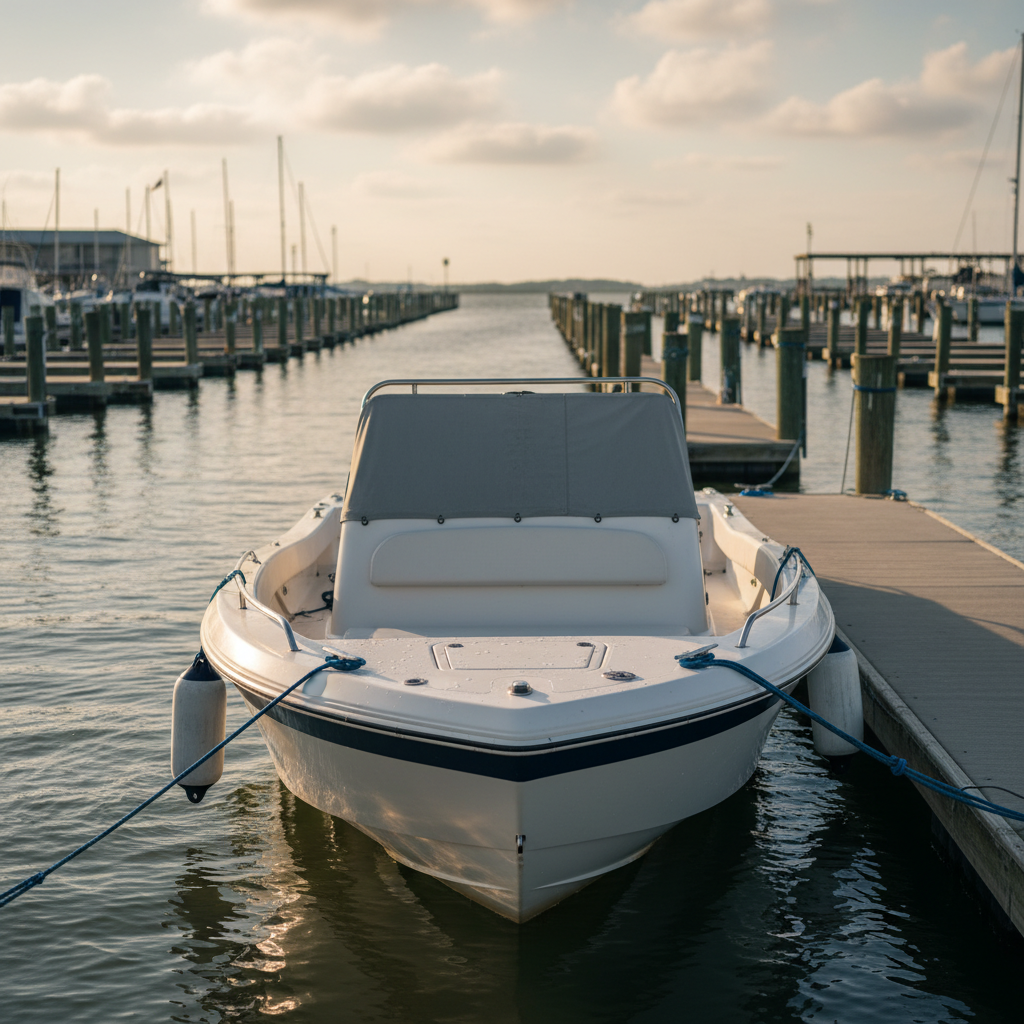 Comprehensive & Collision boat coverage for Clear Lake Shores marinas and docks