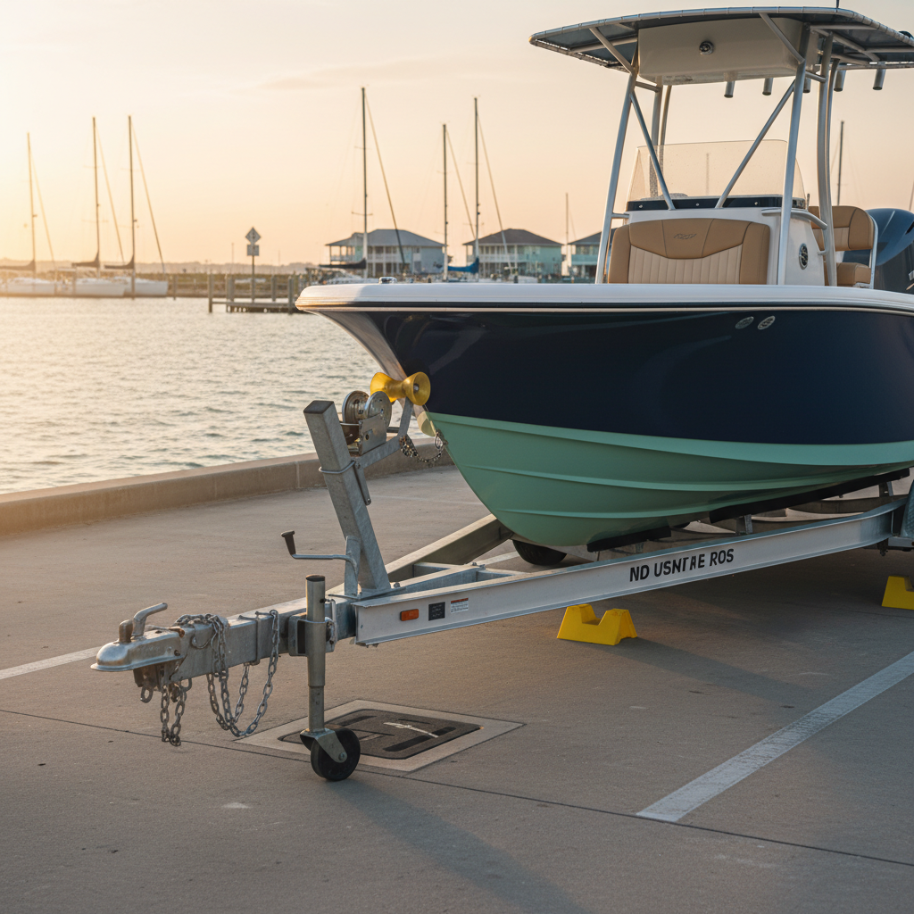 Boat trailer coverage protection in Clear Lake Shores, TX near Clear Lake marinas