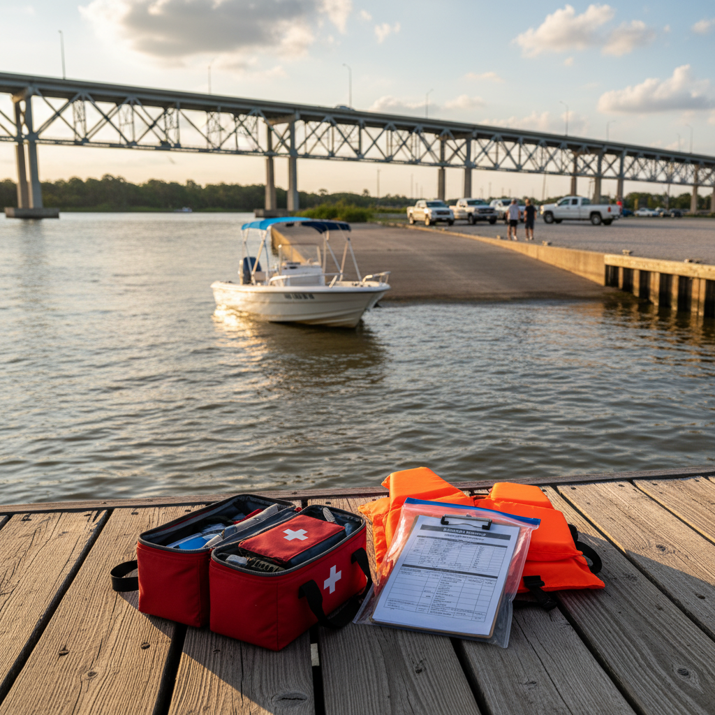 Dickinson, TX boating accident checklist for Medical Payments insurance claims