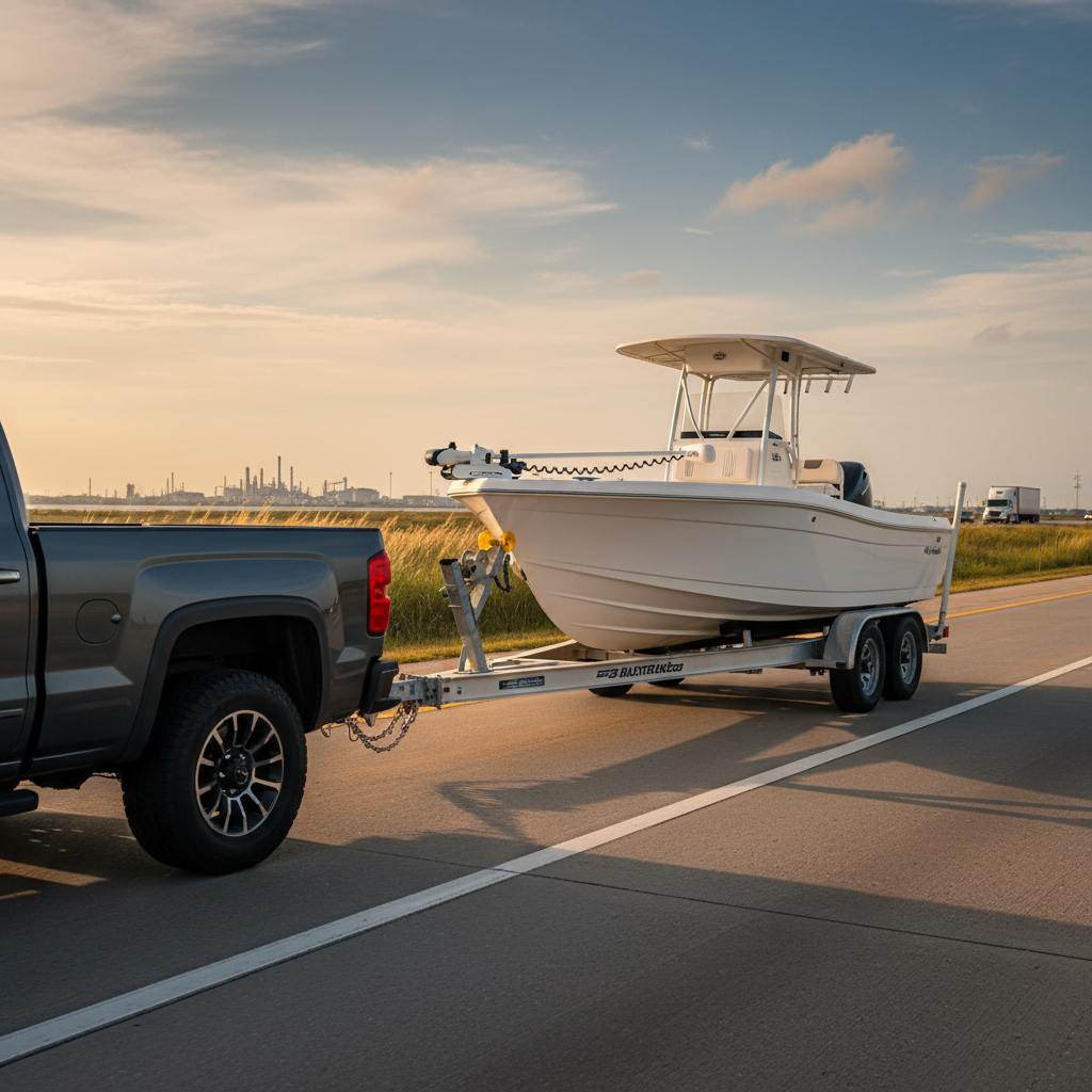 Trailer coverage claim help for Dickinson, TX boat owners after towing damage