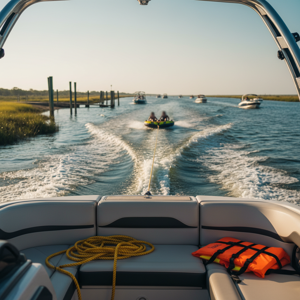 Boat water sports coverage in Dickinson, TX for towing and rider safety