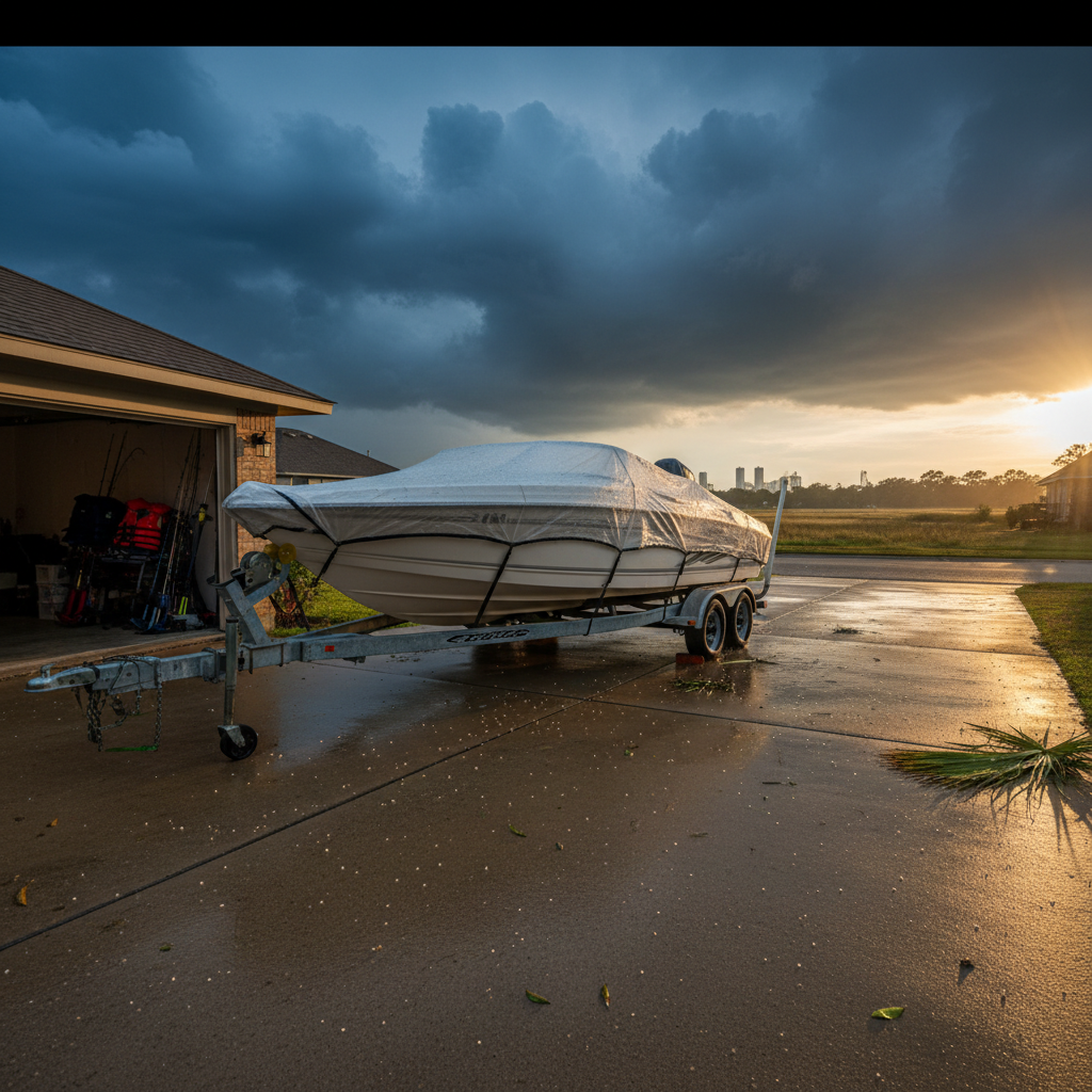 Comprehensive & Collision boat insurance protection in Friendswood, TX after storm or dock damage