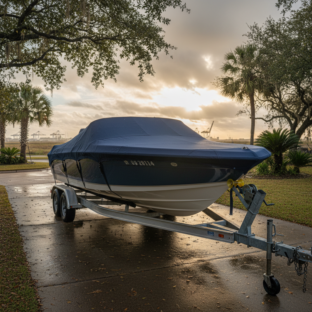 Friendswood, TX boat hull claim documentation after storm or collision damage