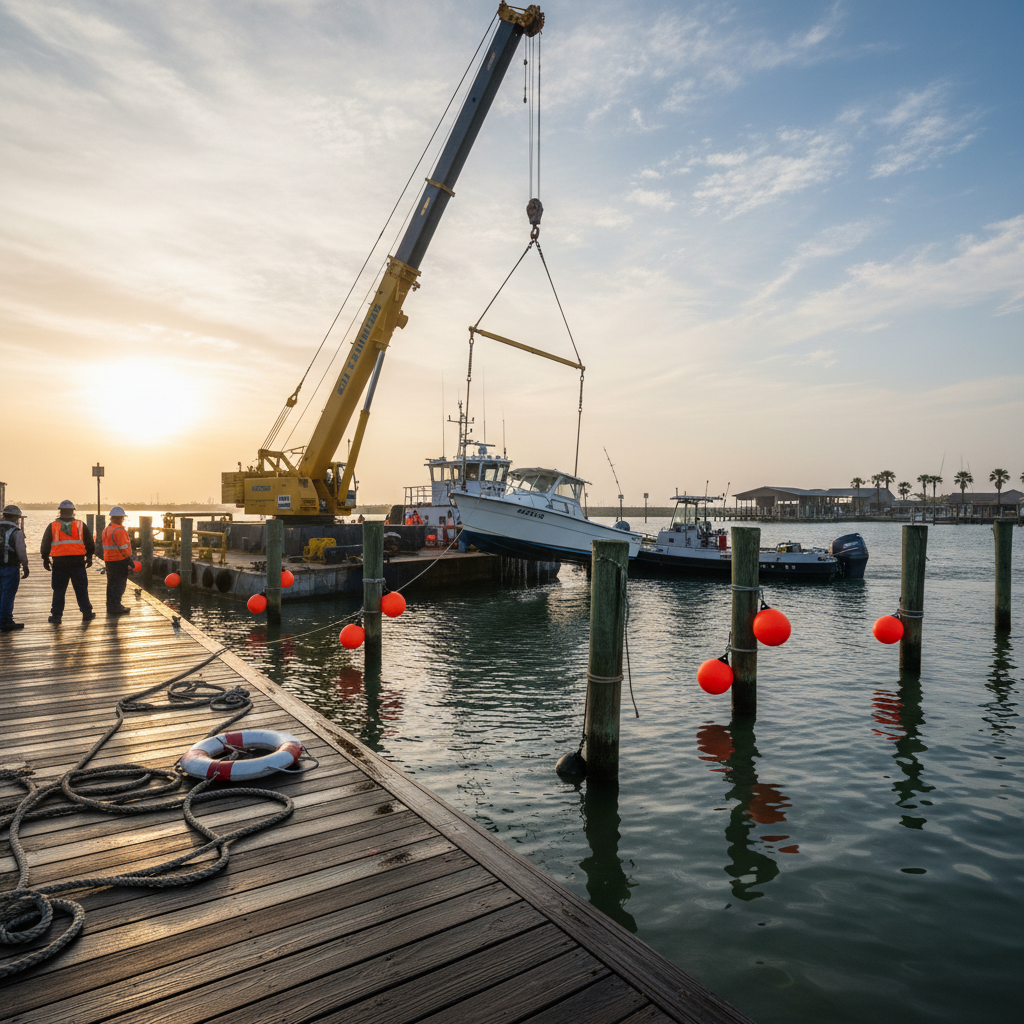 Wreckage removal coverage for Friendswood, TX boat owners near Clear Lake