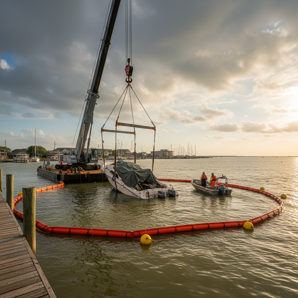 Friendswood, TX boat insurance guidance for wreckage removal limits and claims