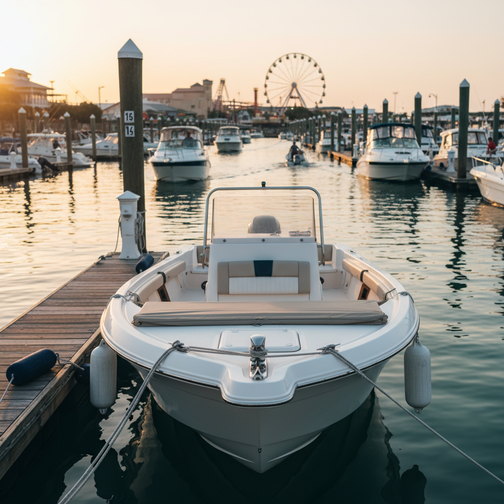 Boat collision damage repair scenario near Kemah, TX docks with comprehensive and collision coverage