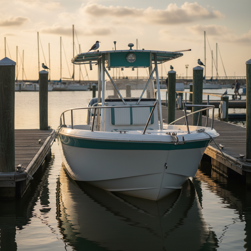 Hull coverage for boats in Kemah near the Boardwalk and Clear Lake marinas