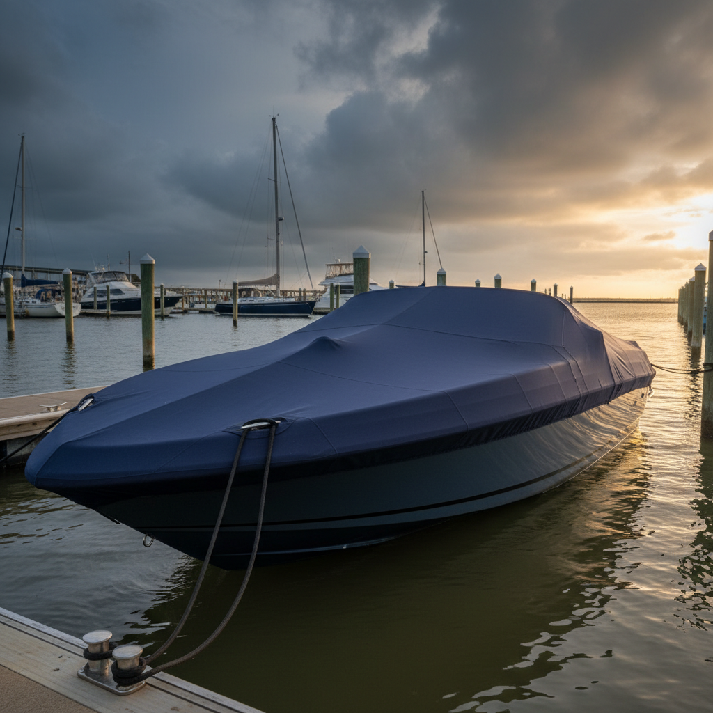 Boat hull coverage guidance for Kemah, TX owners preparing for coastal weather