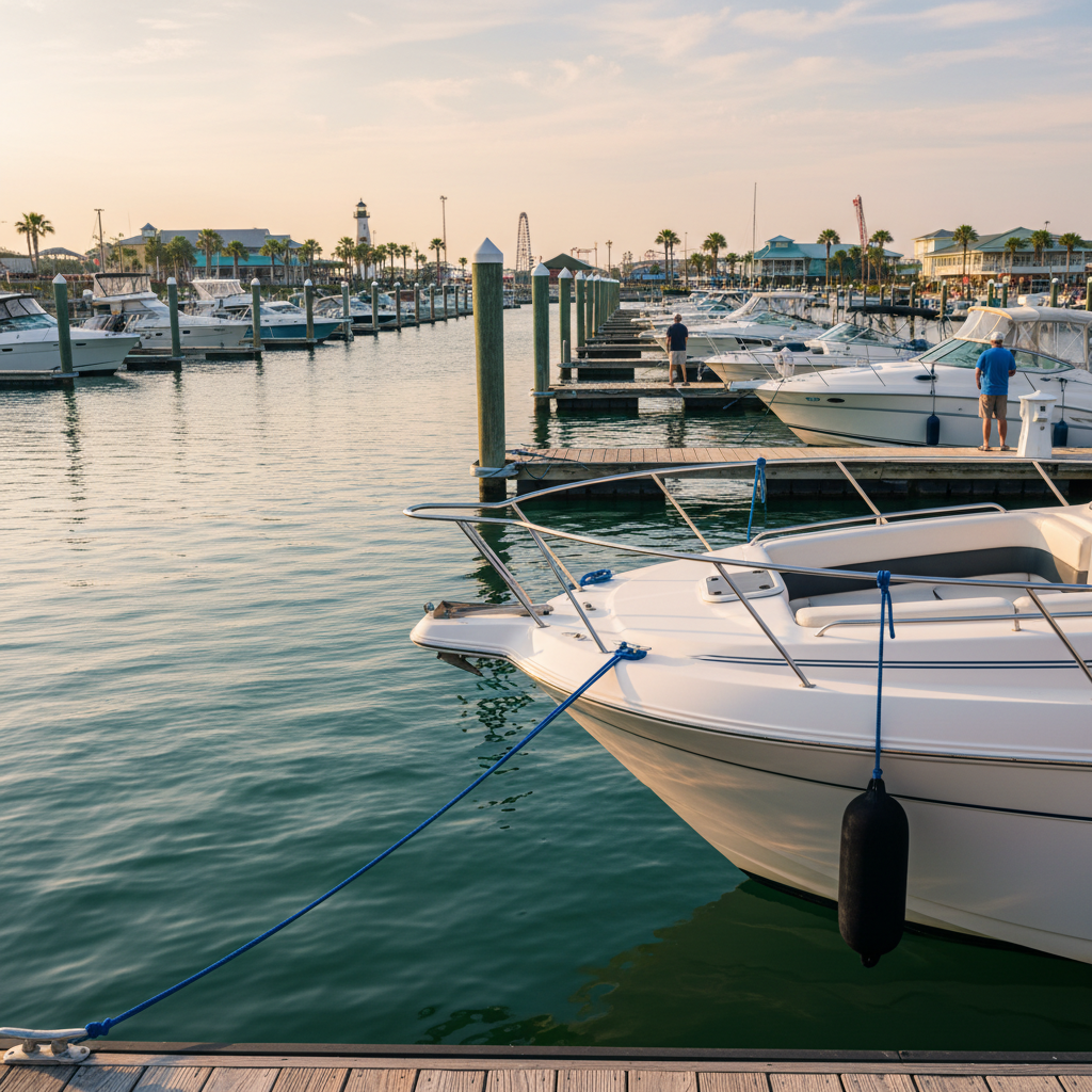 Kemah, TX boat liability claim documentation near Clear Lake docks and slips