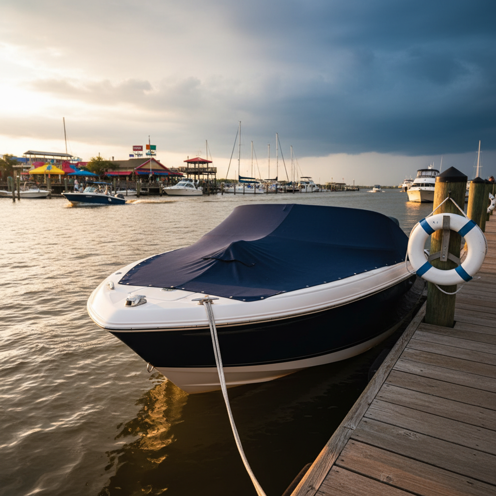 Total Loss Replacement boat insurance guidance for Kemah, TX on Galveston Bay