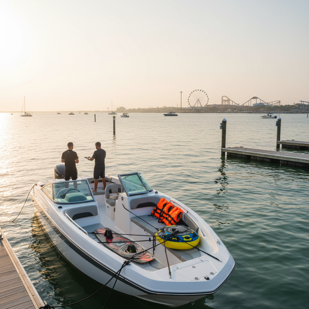 Boat tow-sport incident documentation and Water Sports Coverage in Kemah, TX
