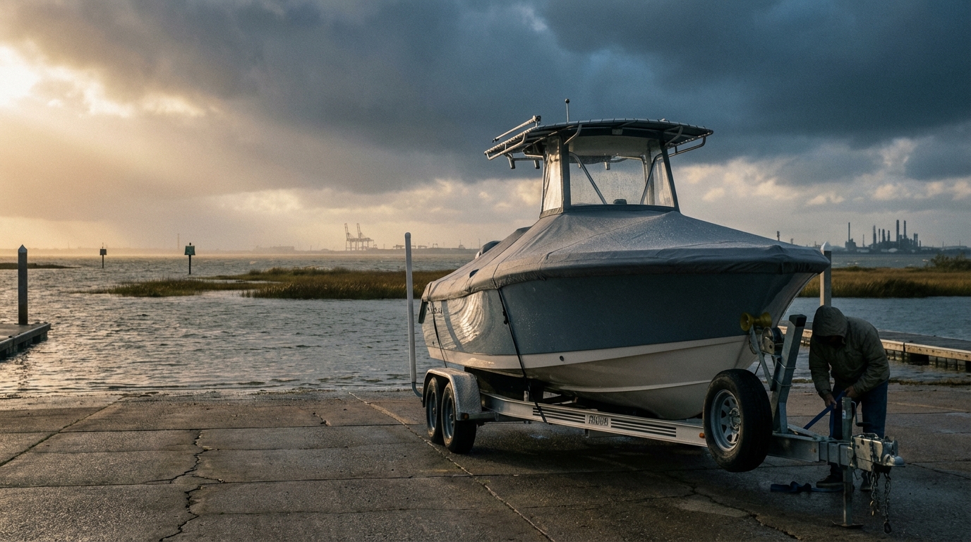 Boat claim documentation for comprehensive & collision losses in La Marque, TX