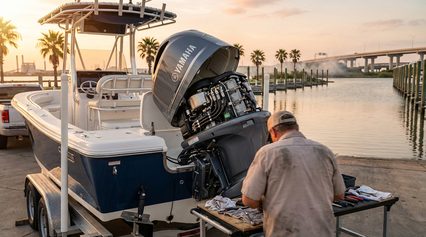 Boat engine repair and mechanical breakdown insurance help in La Marque, TX