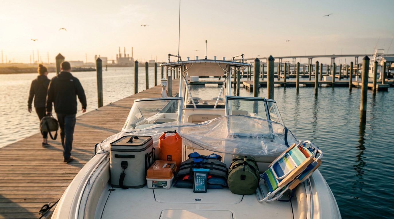 Personal effects boat coverage in La Marque, TX protecting fishing gear and electronics