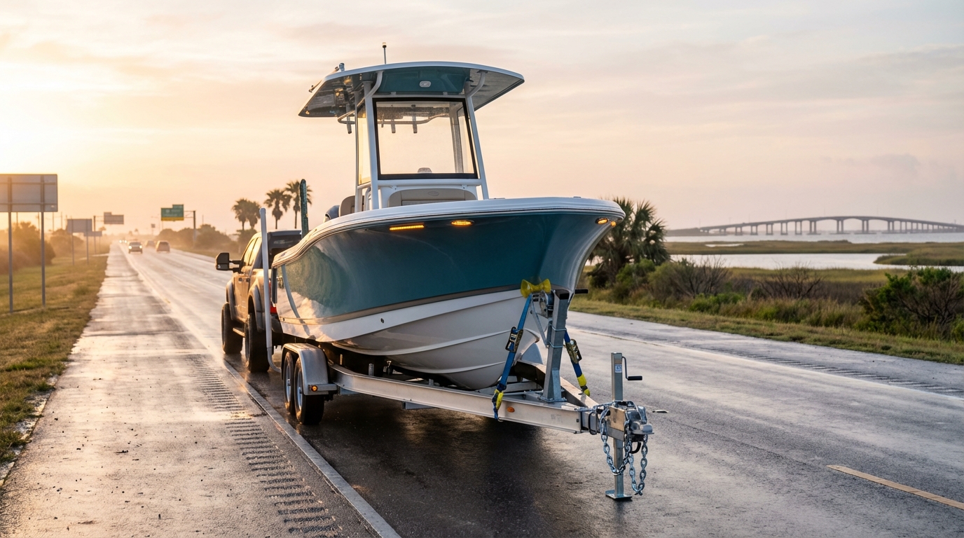 La Marque, TX boat total loss replacement claim documentation and inspection