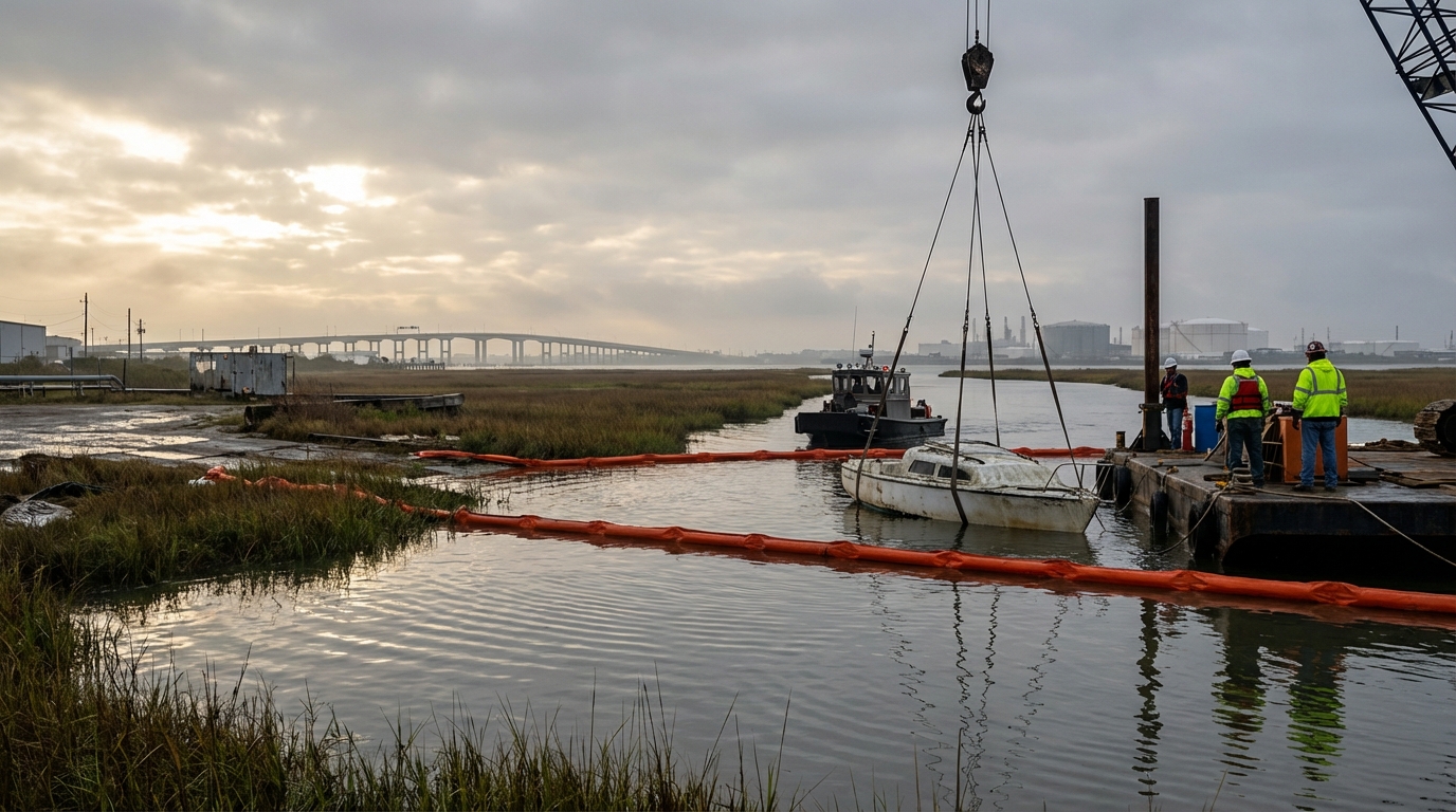 Reviewing wreckage removal insurance options in La Marque, TX