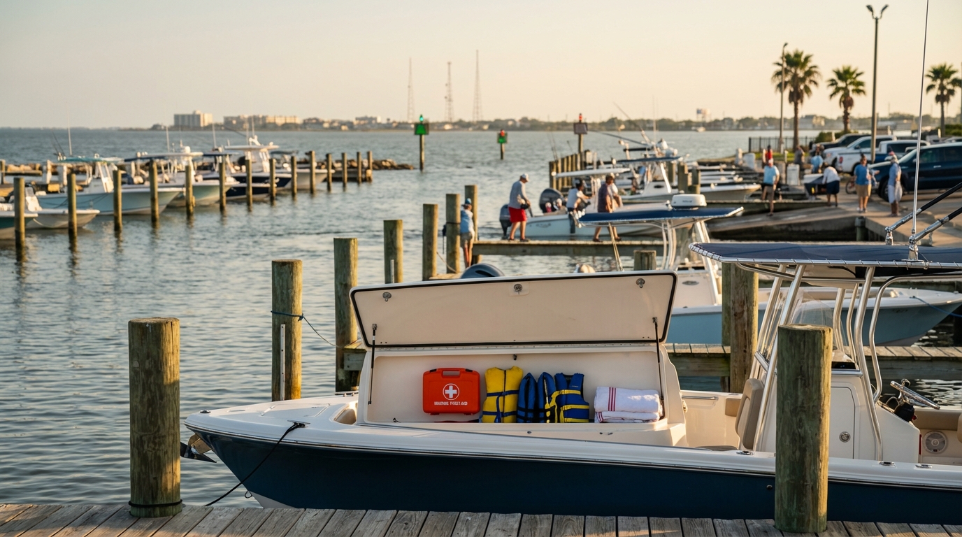 Medical Payments boat insurance protection for League City, TX boaters on Clear Lake