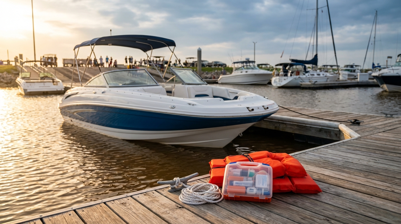 League City boating accident medical payments claim documentation and bills