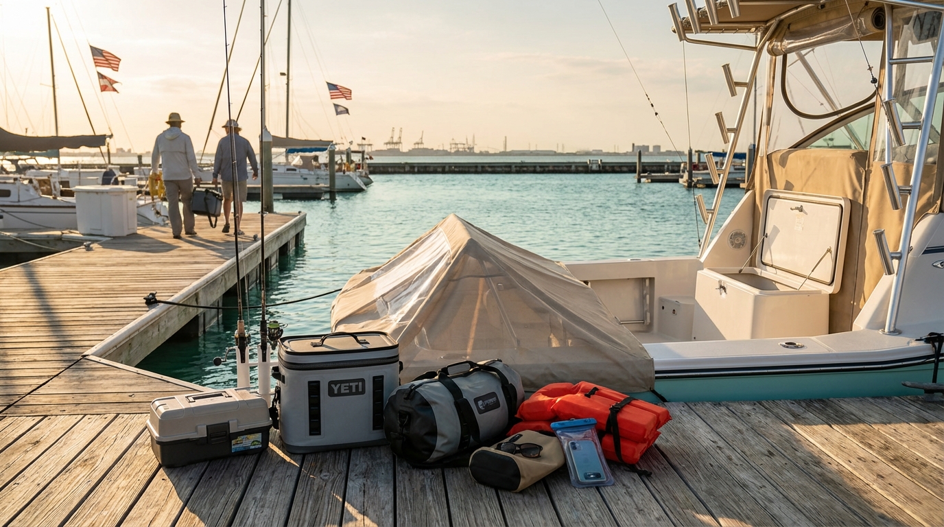 Personal Effects coverage for boat gear in League City TX near Clear Lake