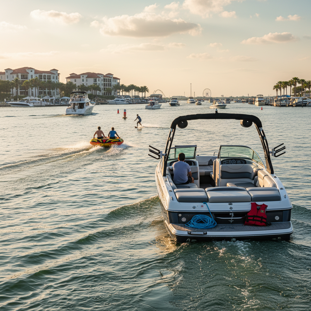 League City, TX boat insurance claim help for water sports towing incidents