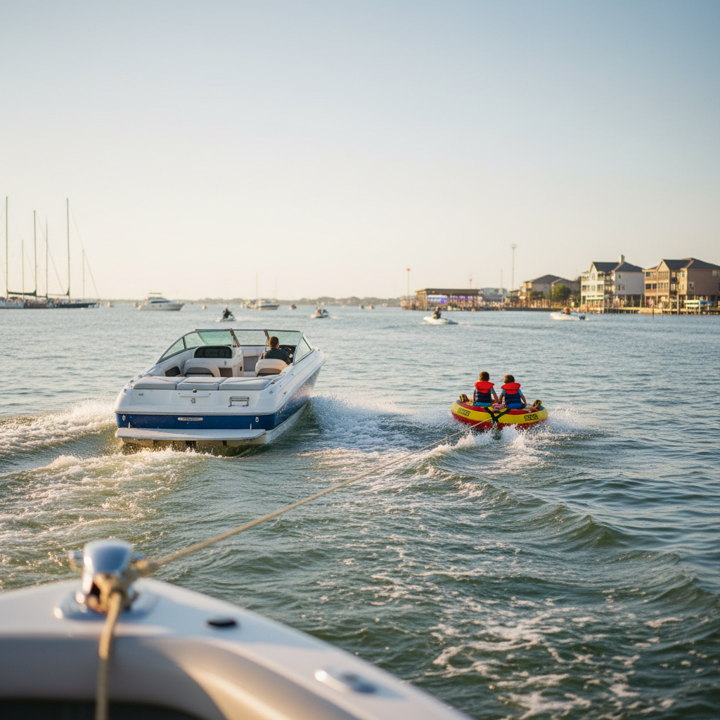 Water sports coverage guidance for League City, TX boat owners near Clear Lake marinas