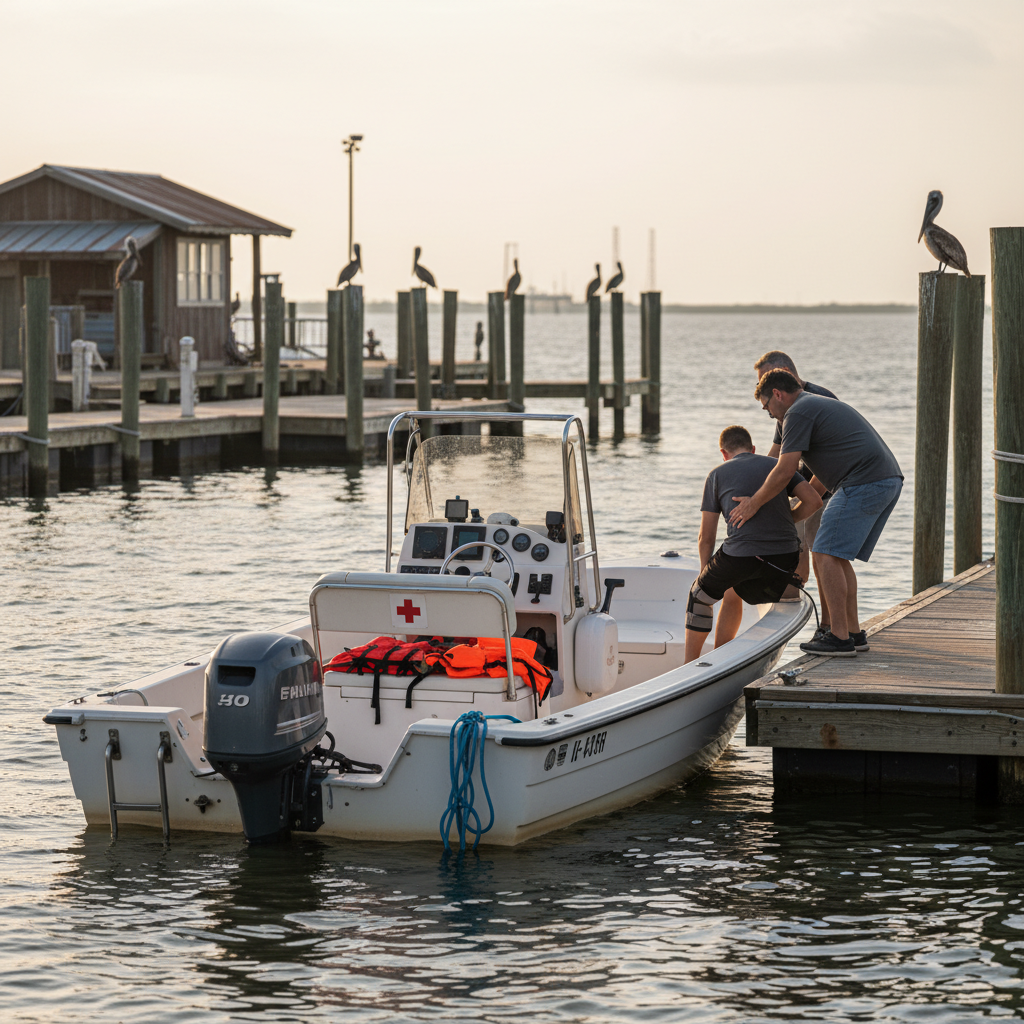 Medical Payments boat coverage for passengers in San Leon, TX on Galveston Bay
