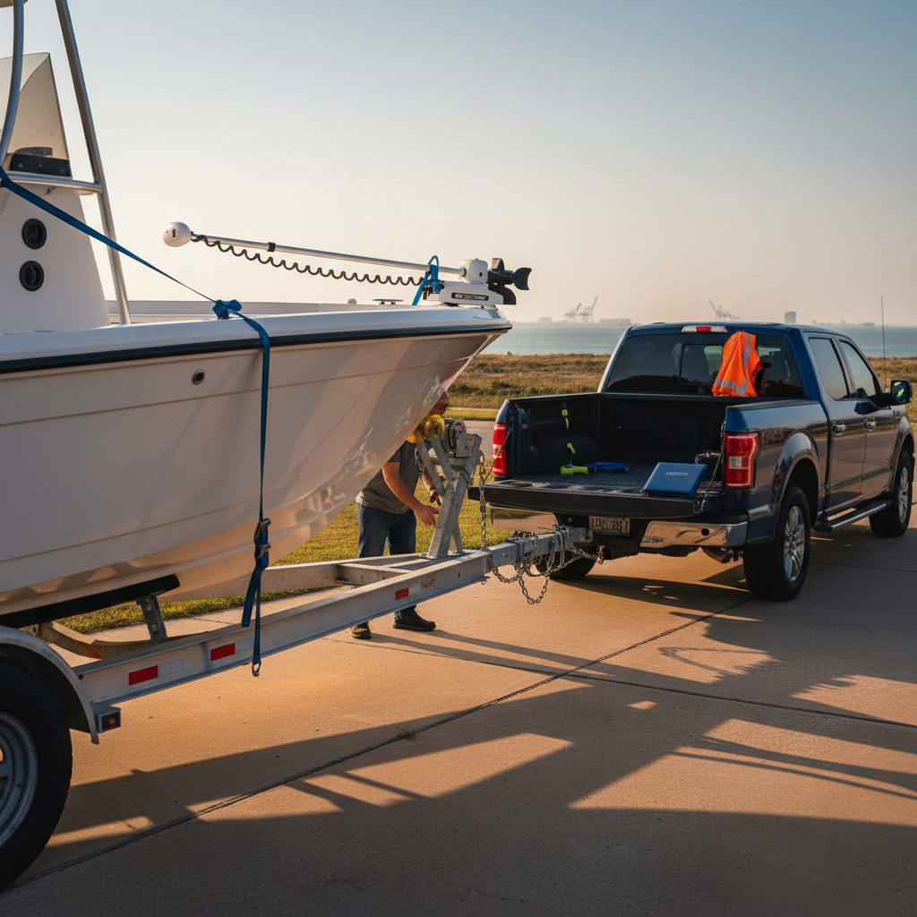 Boat liability coverage protection for Santa Fe, TX owners launching toward Galveston Bay