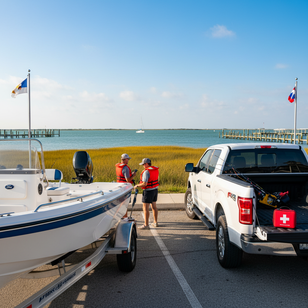 Boat insurance Medical Payments claim documentation for Santa Fe, TX families