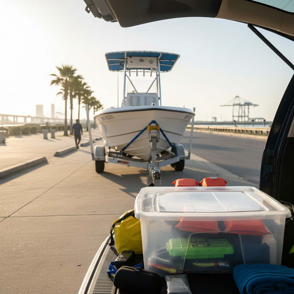 Santa Fe, TX boat insurance personal effects claim documentation for stolen gear