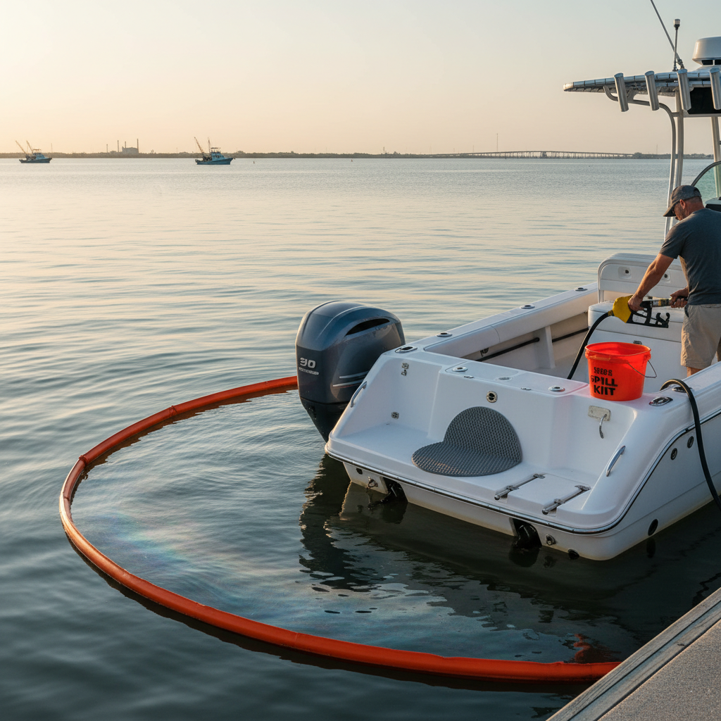Santa Fe, TX boater preparing for the water with Pollution Liability insurance in place