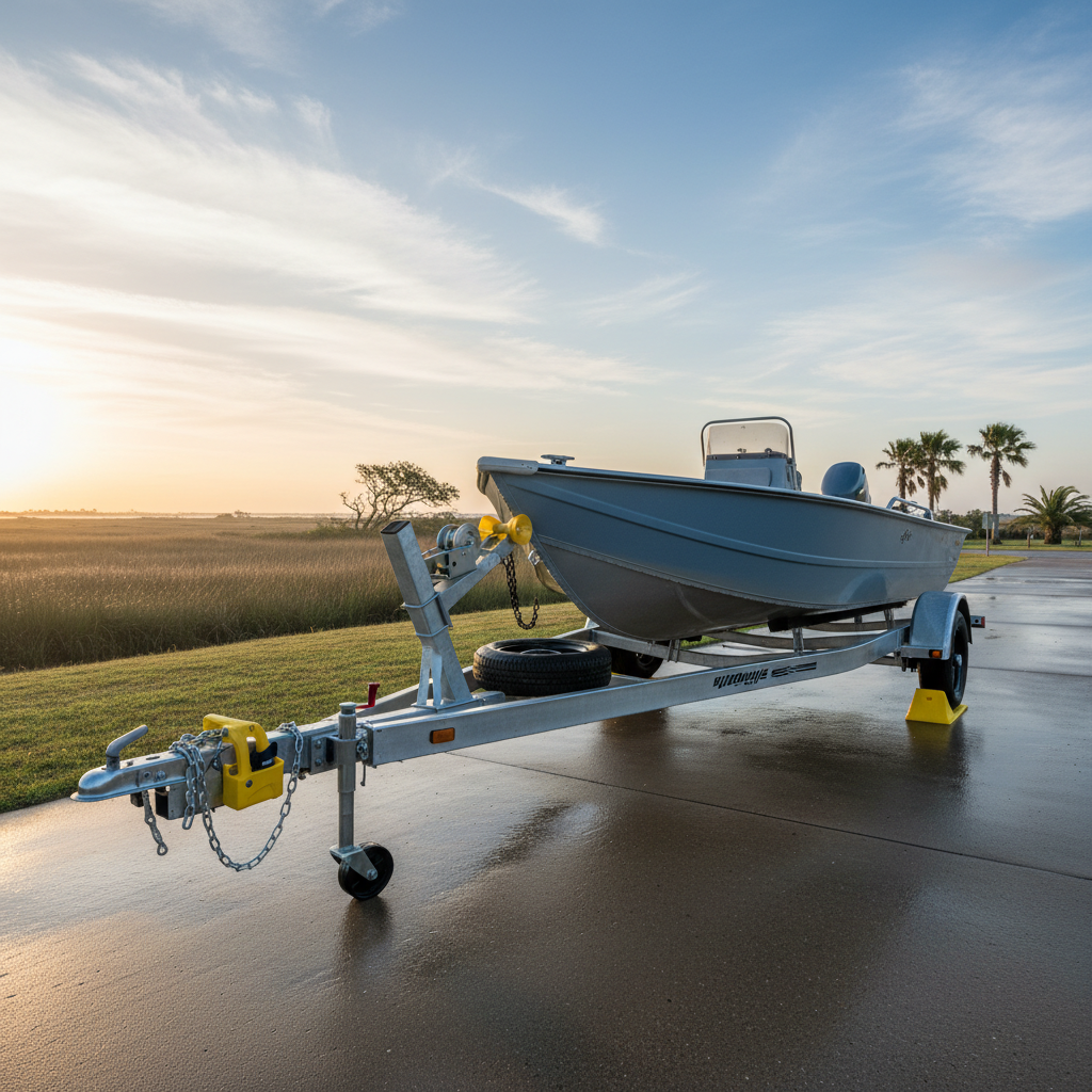 Boat trailer coverage protection for Santa Fe, TX owners towing to the coast
