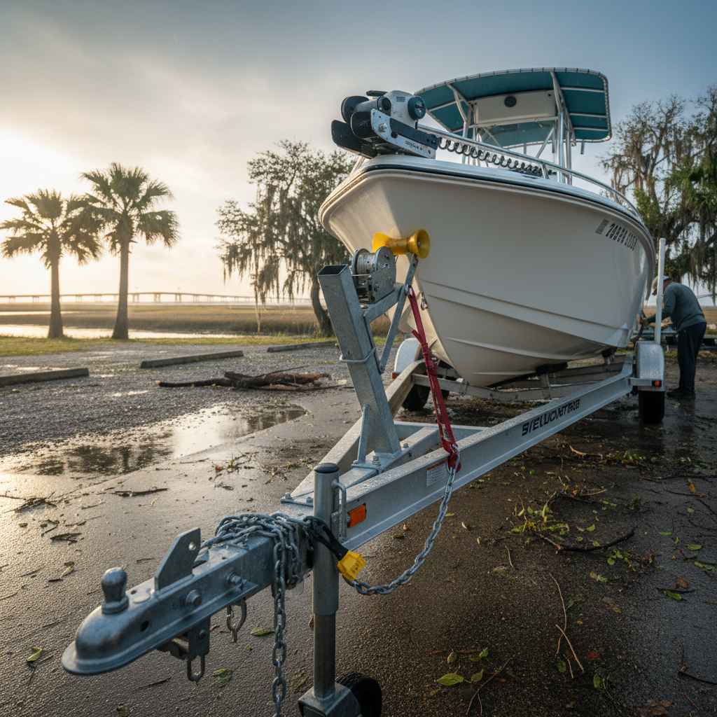 Trailer coverage claim documentation for Santa Fe, TX boat trailers after storm or theft