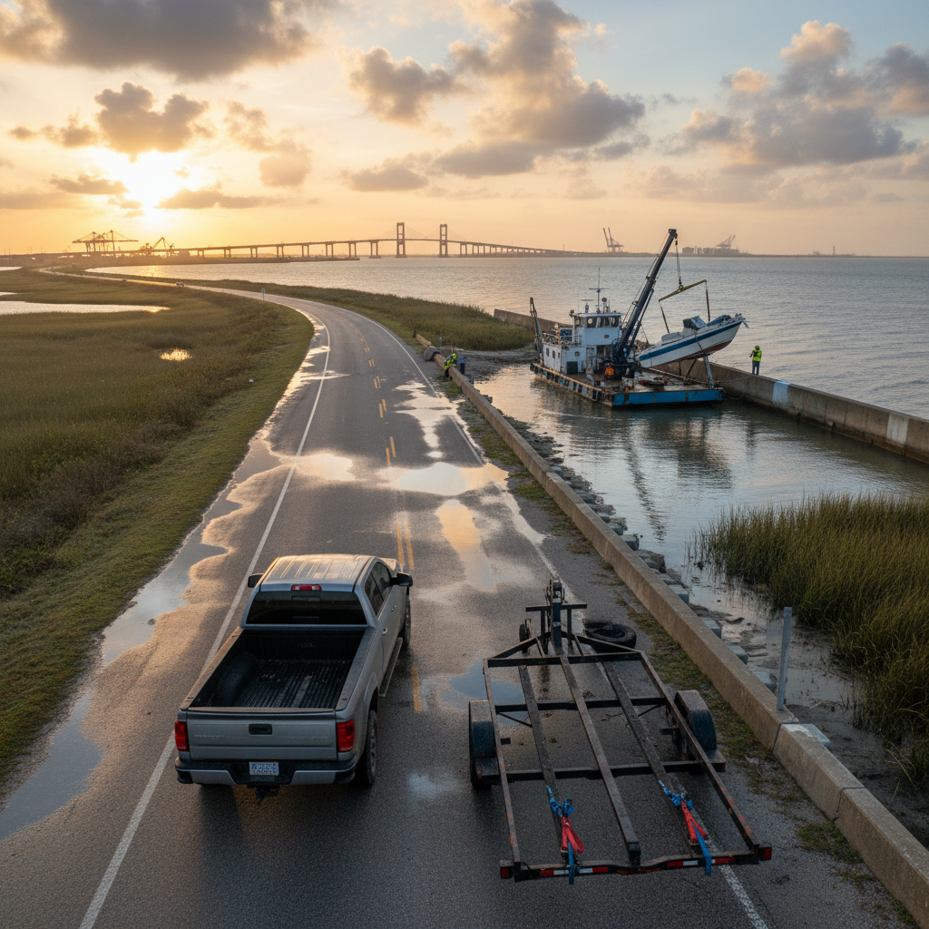 Wreckage removal coverage for Santa Fe, TX boat owners after a sinking
