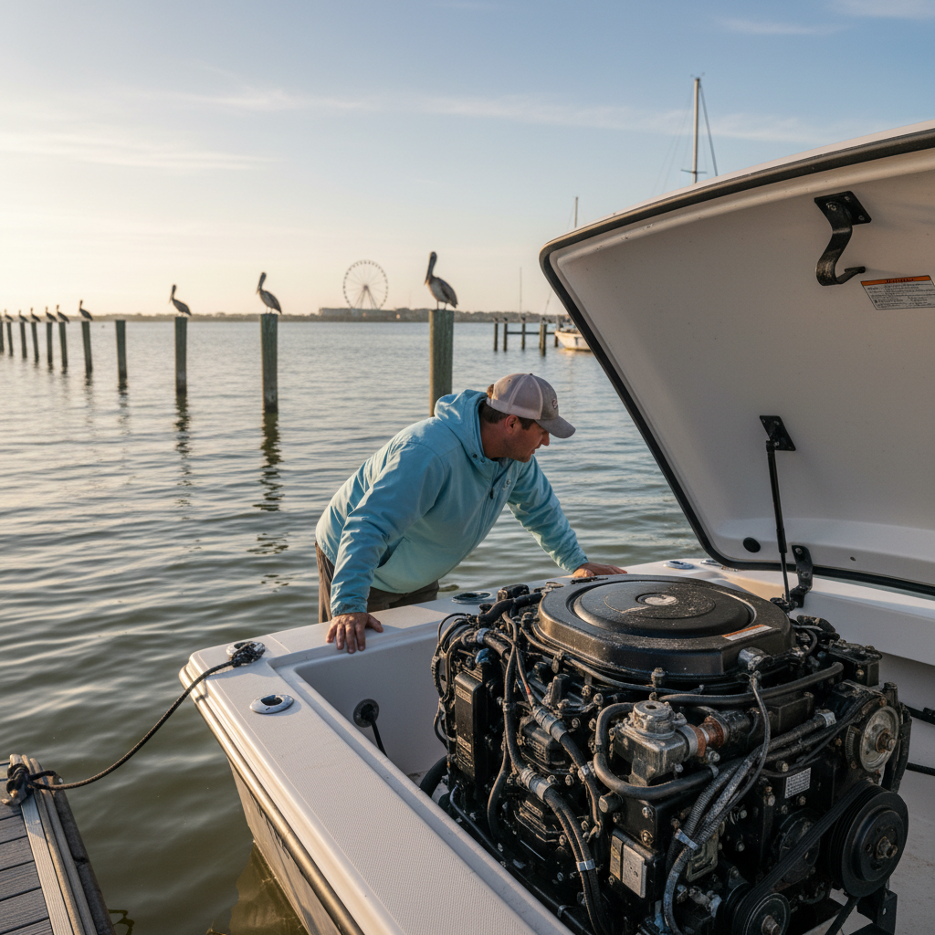 Boat engine repair and mechanical breakdown insurance help in Seabrook, TX