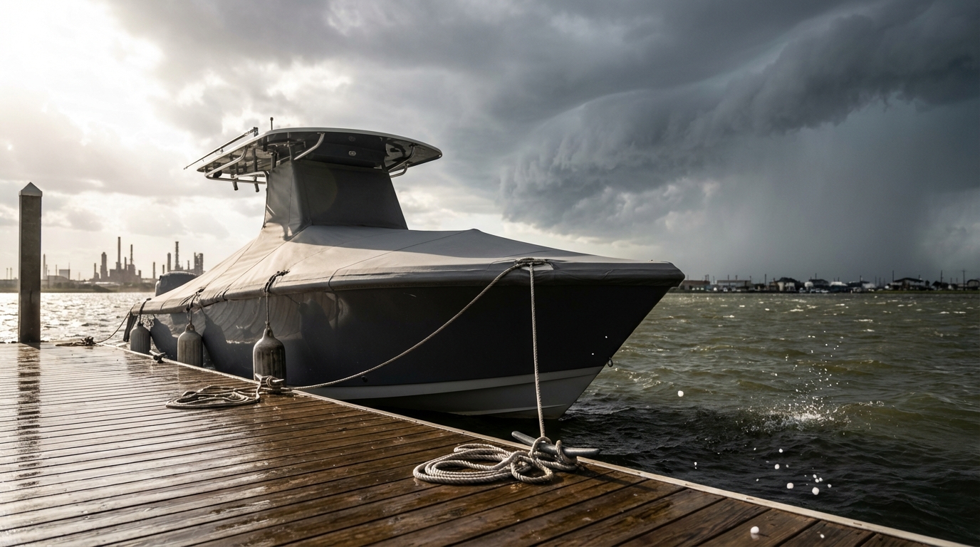 Texas City, TX boat storage and marina considerations for Comprehensive & Collision insurance