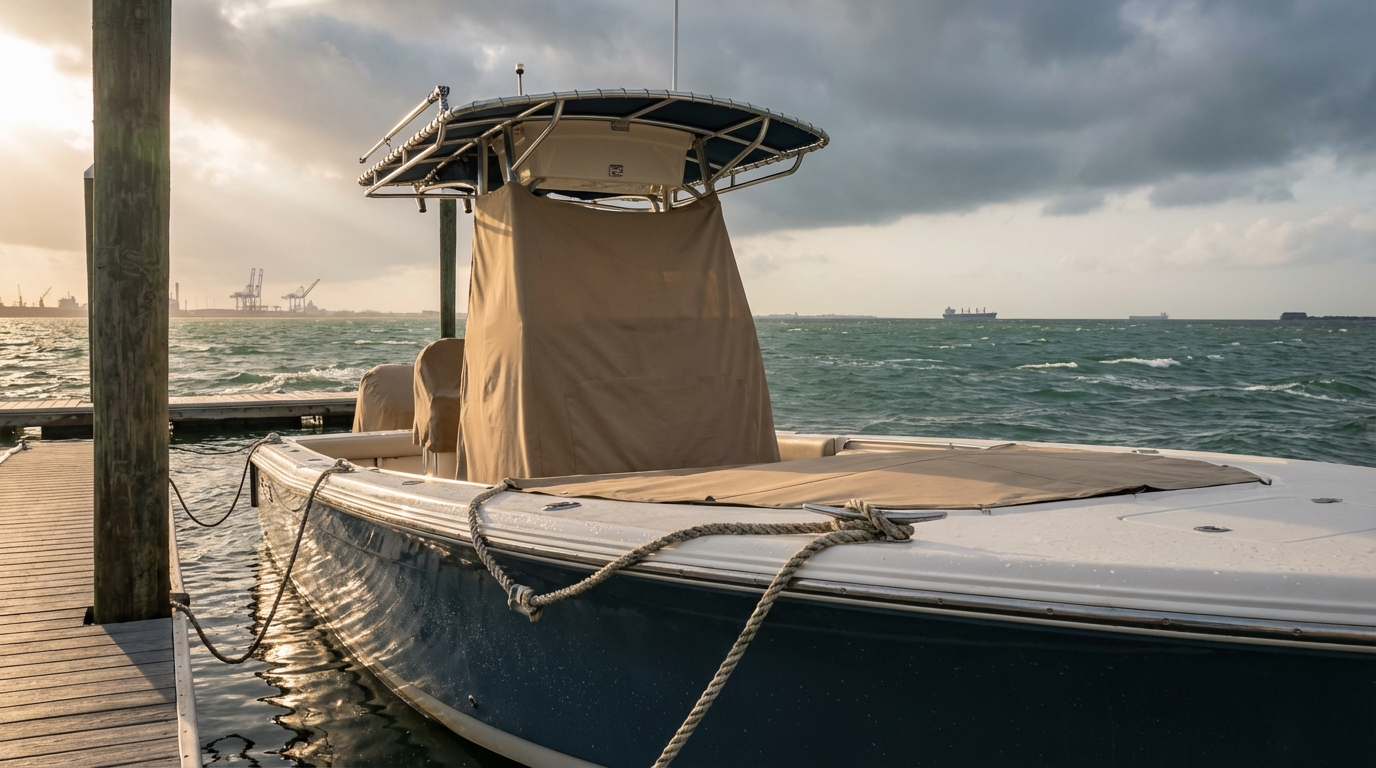 Hull coverage protection for boats in Texas City, TX near Galveston Bay