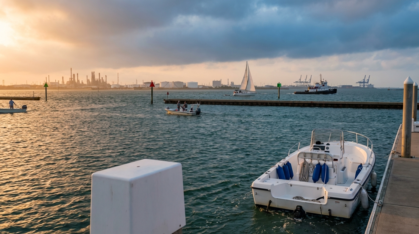 Documenting a boating accident for liability coverage claims in Texas City, TX