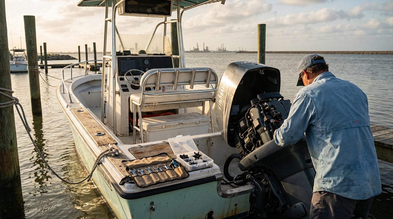 Mechanical Breakdown coverage for boats in Texas City, TX near Galveston Bay