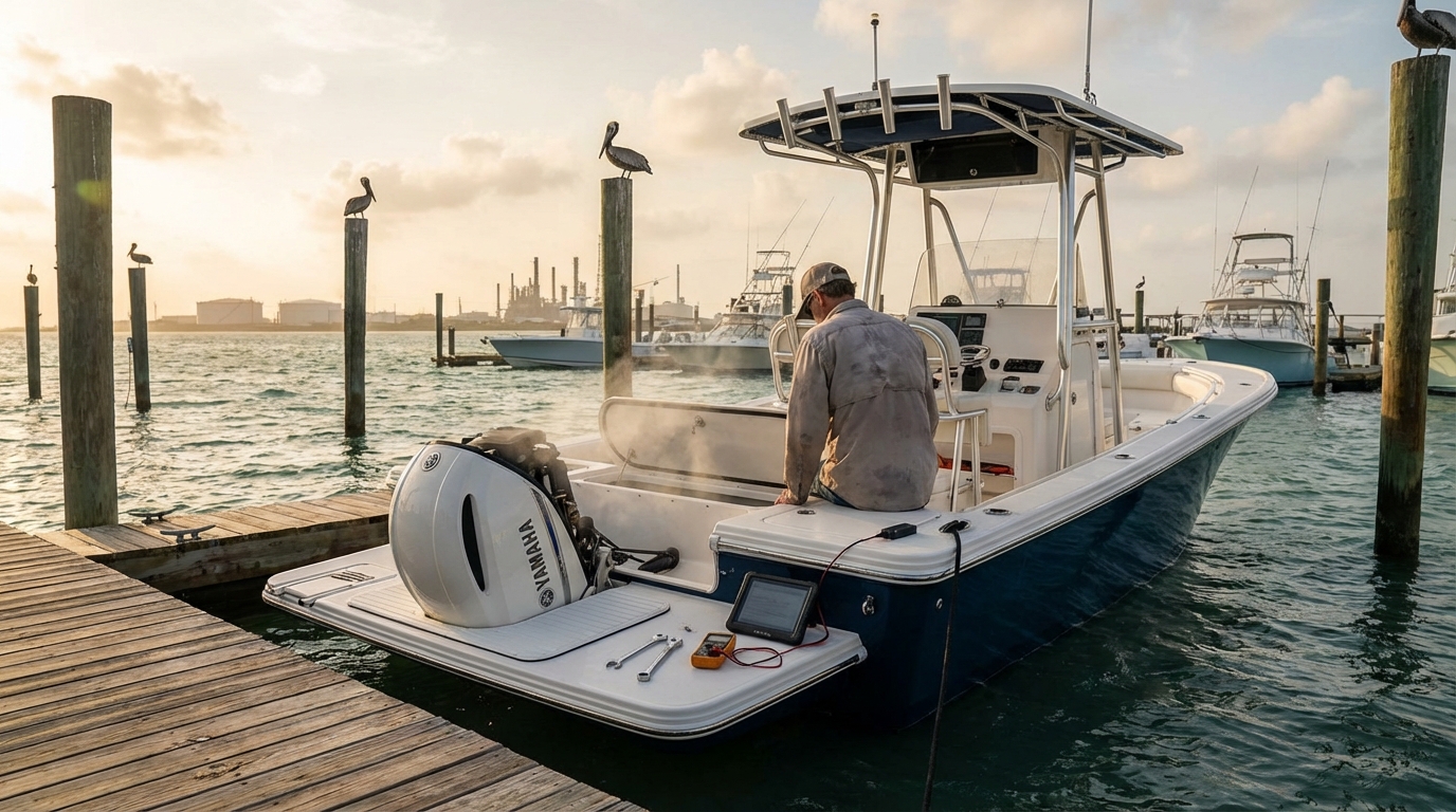 Reviewing boat insurance Mechanical Breakdown options for Texas City, TX owners