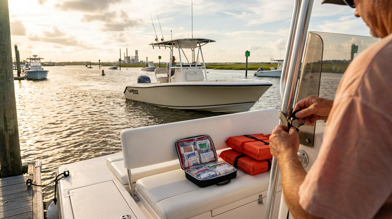 Texas City, TX boating accident scenario explaining Medical Payments insurance benefits