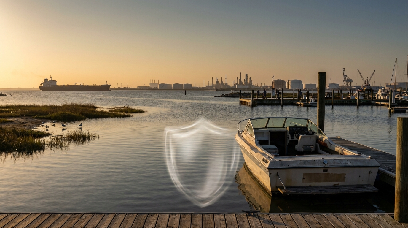 Pollution Liability coverage for boat owners in Texas City, TX near docks and marinas