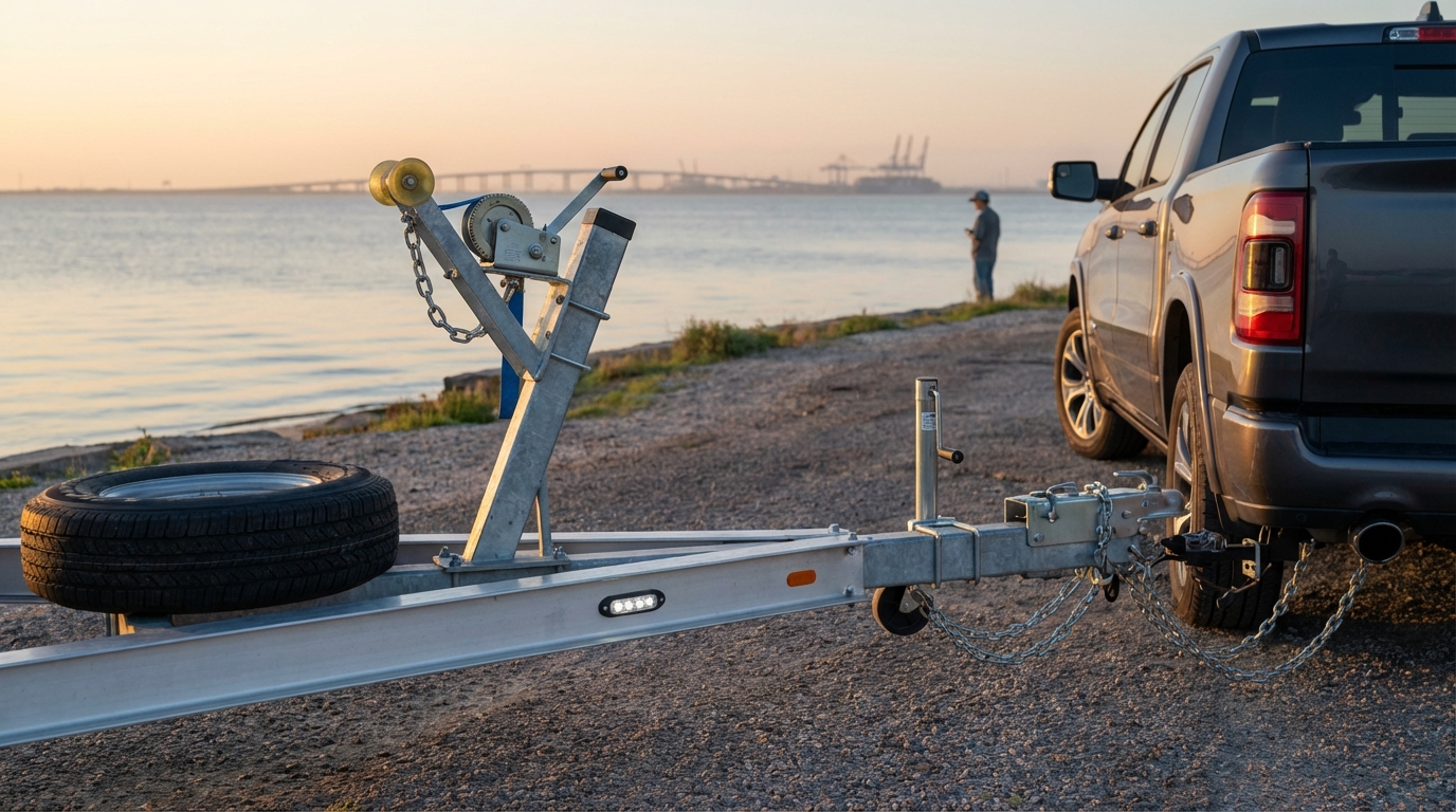 Boat trailer coverage review for Texas City, TX owners with a Galveston agency