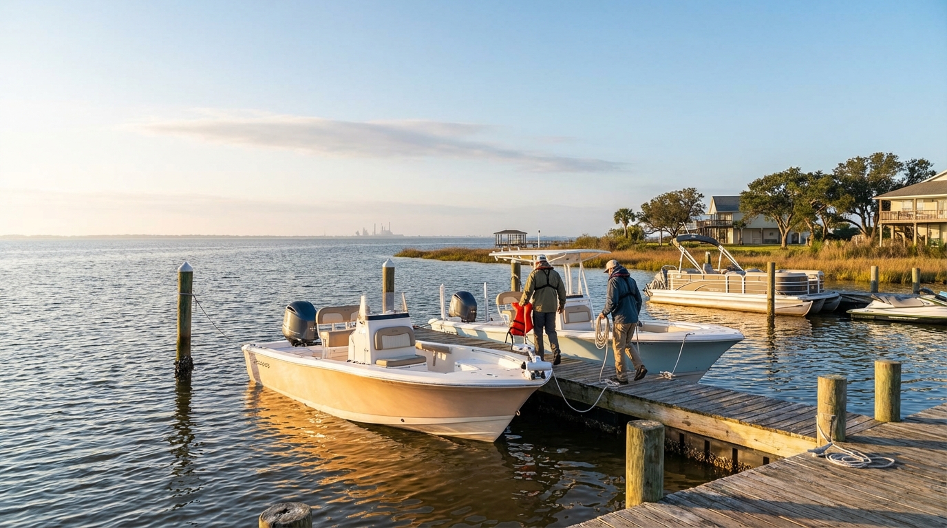 Dickinson TX boat policy review showing hull, liability, and towing assistance options