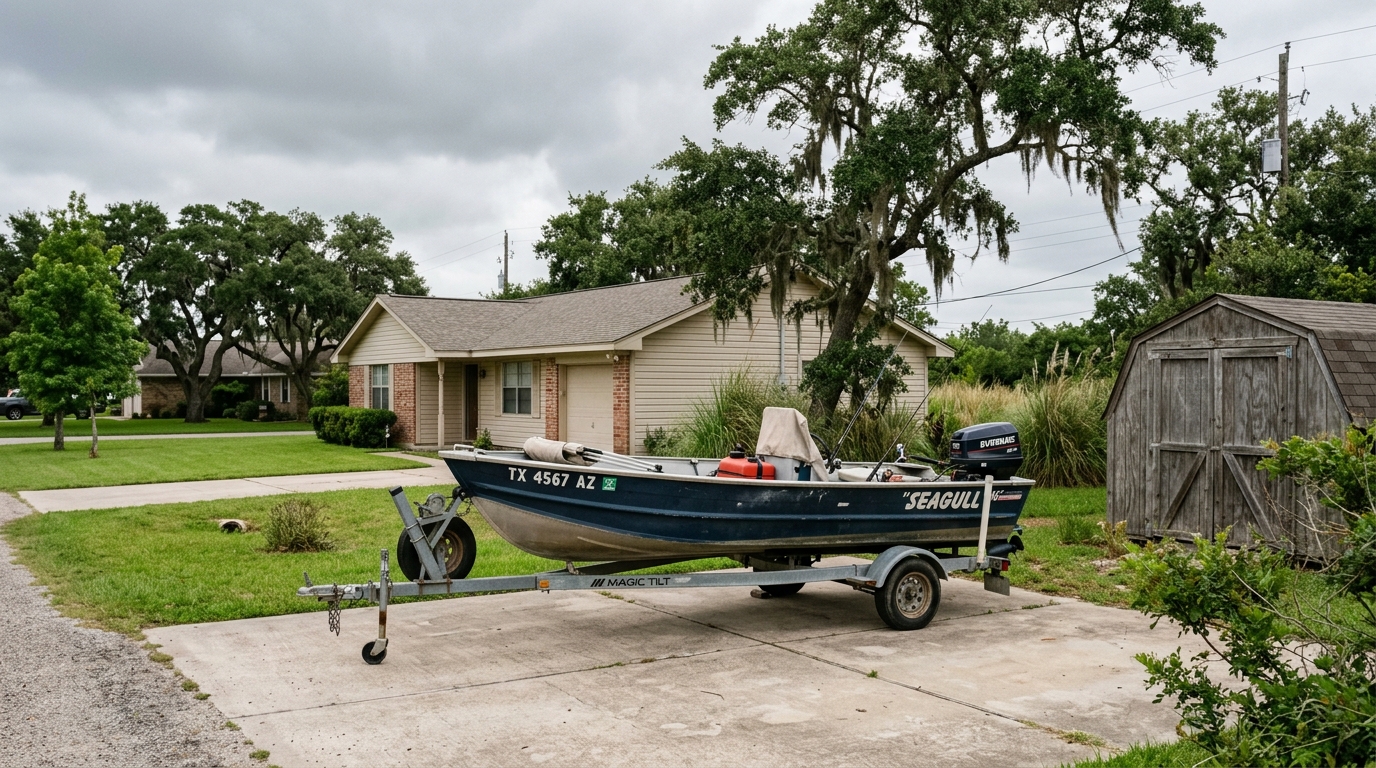 Local insurance agent discussing boat coverage options with a Hitchcock, Texas, resident