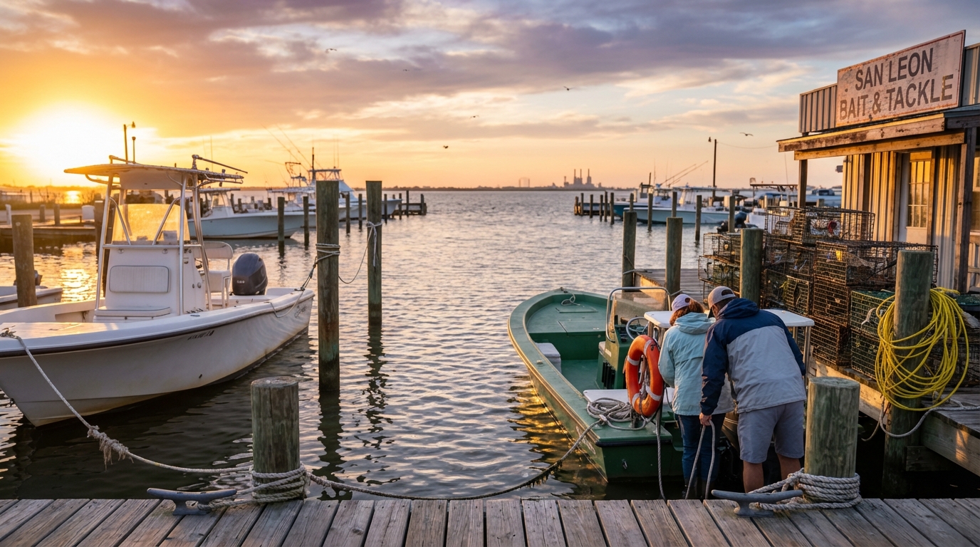 Boat insurance in San Leon TX for Galveston Bay fishing boats and weekend cruisers