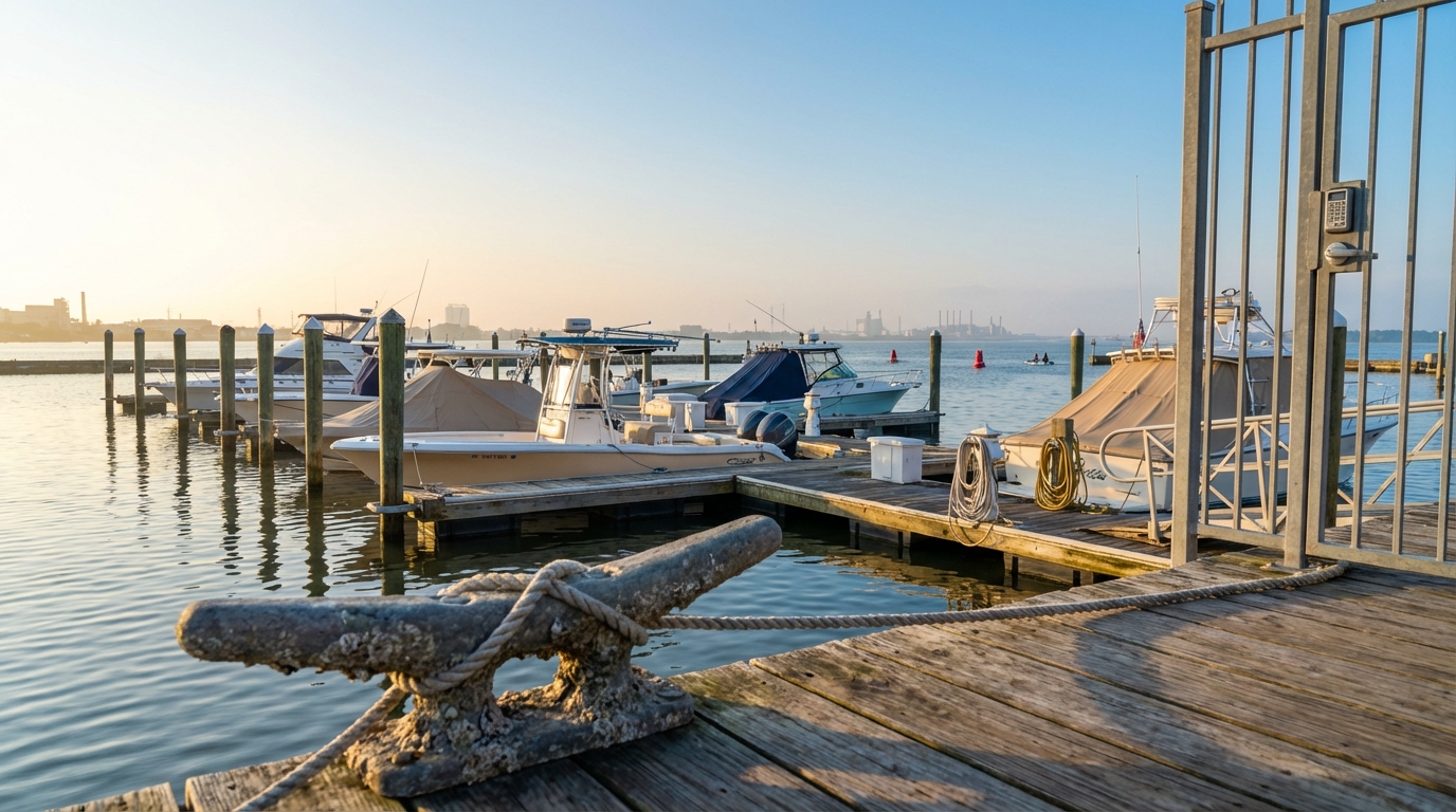 Seabrook TX boat policy cost factors including hull value, storage, and Galveston Bay territory