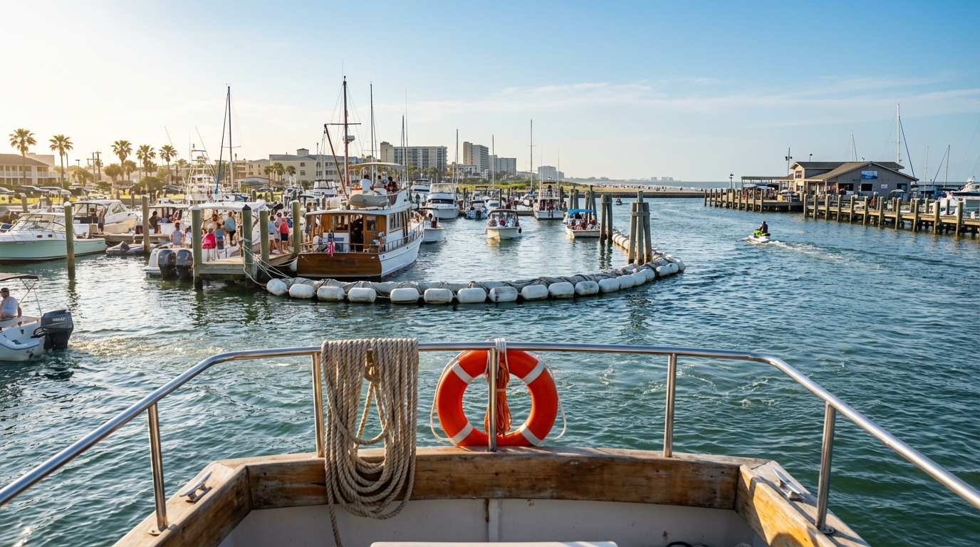 Boat insurance liability limits comparison chart concept for Galveston TX boat owners