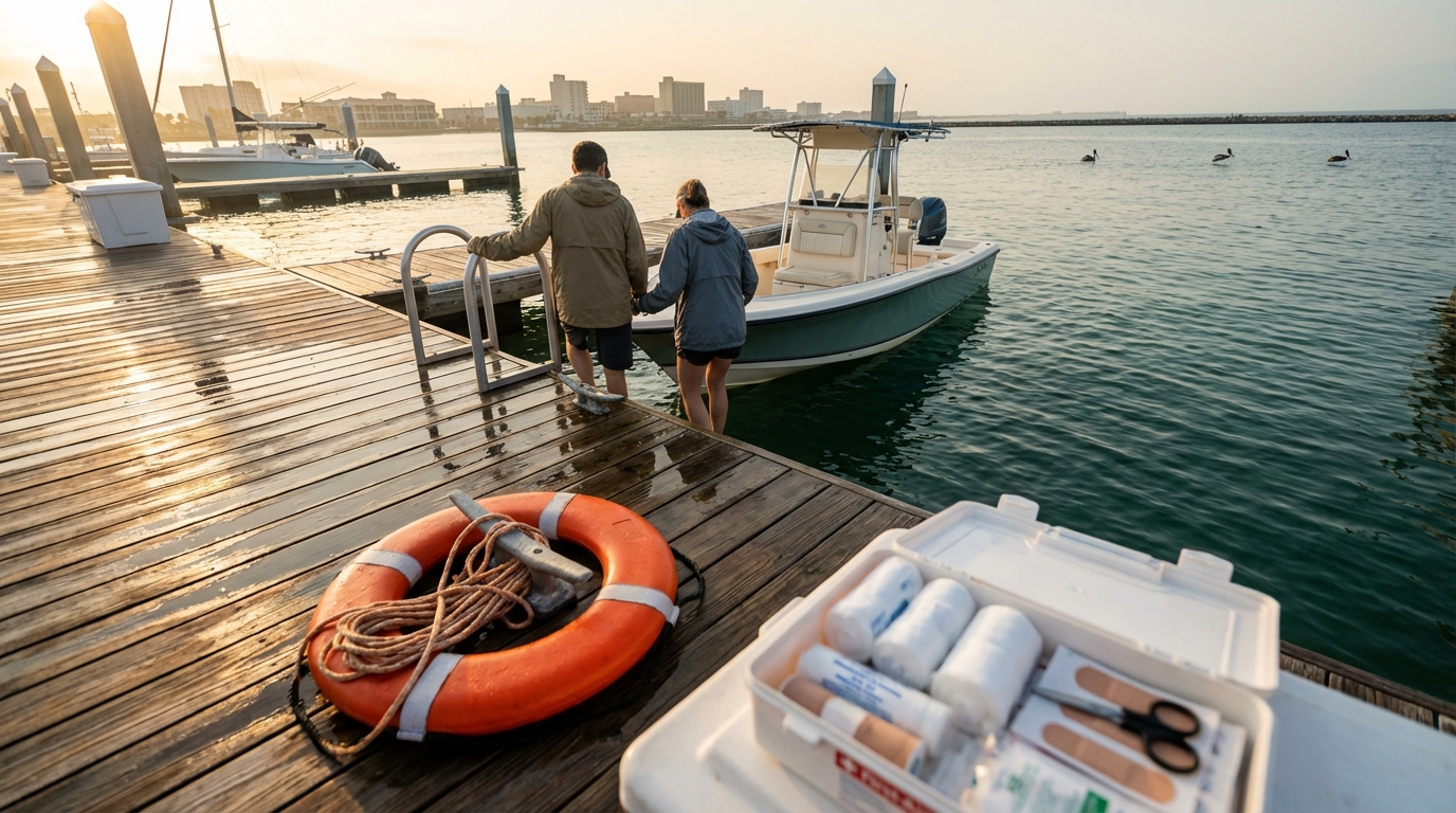 Boat insurance claim documentation checklist for MedPay in Galveston TX